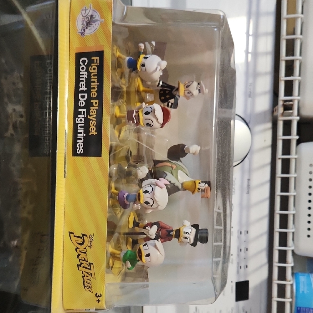 Disney DuckTales Figurine Playset - Yellow, Red, Blue, Black